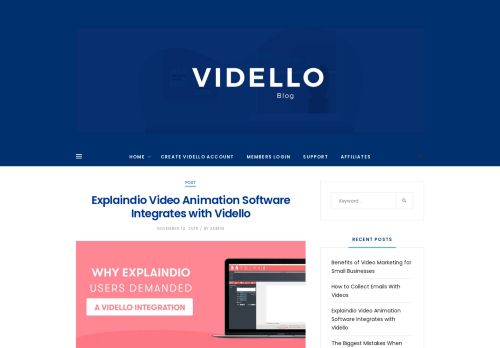 
                            6. Explaindio Video Animation Software Integrates with Vidello - Vidello ...