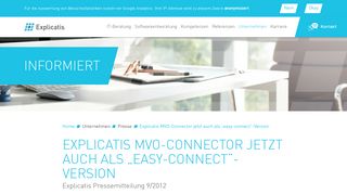 
                            5. Explicatis MVO-Connector jetzt auch als „easy-connect“-Version ...