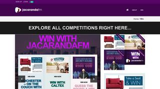 
                            10. Explore all competitions right here... | Jacaranda FM Competitions ...