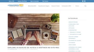 
                            10. Explore as buscas de hotéis e destinos no site RDC - Blog RDC Férias