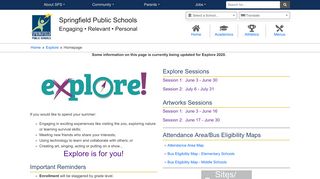 
                            6. Explore / Homepage - Springfield Public Schools