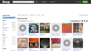 
                            6. Explore Vinyl on Discogs