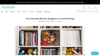 
                            6. Explore your favourite Ravelry designers on LoveKnitting! | LoveKnitting