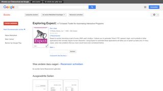 
                            8. Exploring Expect: A Tcl-based Toolkit for Automating Interactive ...