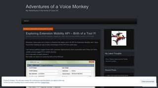 
                            5. Exploring Extension Mobility API – Birth of a Tool !!! | Adventures of a ...