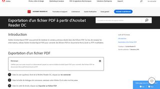 
                            4. Exportation d'un PDF à partir d'Acrobat Reader DC - Adobe Help Center