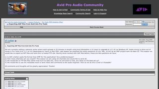 
                            6. Exporting AAF files from Avid into Pro Tools - Avid Pro Audio ...