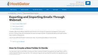 
                            13. Exporting and importing emails through Webmail « HostGator.com ...