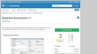
                            8. Express Accounts | heise Download