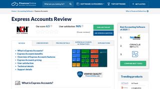 
                            7. Express Accounts Reviews: Overview, Features & Pricing