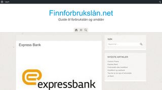 
                            8. Express Bank - Finnforbrukslån.net