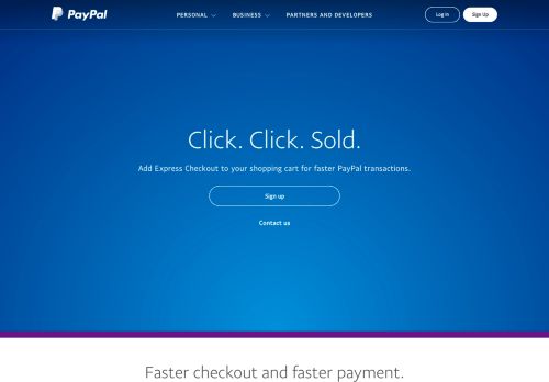 
                            3. Express Checkout - PayPal