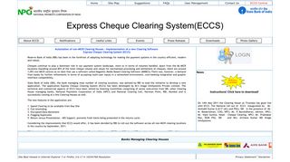 
                            8. Express Cheque Clearing System - Cheque Clearing and Settlement ...