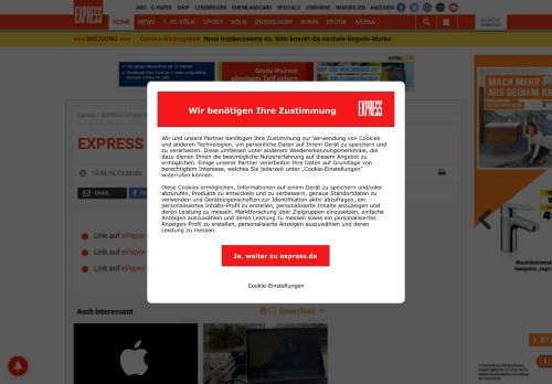 
                            2. EXPRESS: E-Paper zum Download | Express.de
