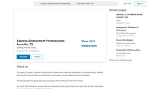 
                            8. Express Employment Professionals - Amarillo, TX | LinkedIn