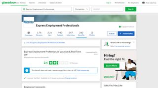 
                            6. Express Employment Professionals Employee Benefit: Vacation ...