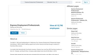
                            8. Express Employment Professionals | LinkedIn