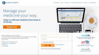 
                            12. Express Scripts Members: Start Home Delivery, Order Refills, Order ...