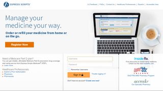 
                            6. Express Scripts Members: Start Home Delivery, Order Refills, Order ...