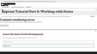 
                            1. Express Tutorial Part 6: Working with forms - Learn web development ...