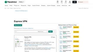 
                            7. Express VPN - Beijing Forum - TripAdvisor