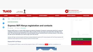 
                            11. Express WiFi Kenya registration and contacts ▷ Tuko.co.ke