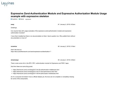 
                            12. Expressive Zend-Authentication Module and Expressive Authorization ...