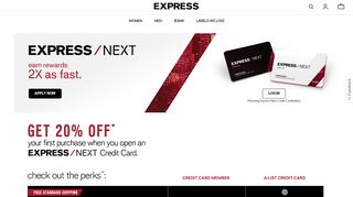 
                            7. ExpressNext Credit Card