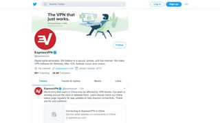 
                            5. ExpressVPN (@expressvpn) | Twitter