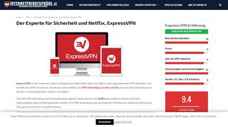 
                            2. ExpressVPN | Der Experte für Sicherheit und Netflix