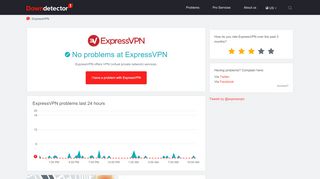 
                            9. ExpressVPN down? Current problems and outages | Downdetector