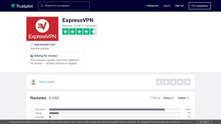 
                            9. ExpressVPN Reviews | Read Customer Service Reviews of ... - Trustpilot