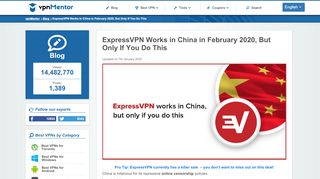 
                            4. ExpressVPN Works in China in 2019, But Only If You Do This
