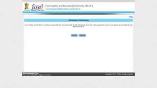 
                            6. Ext. FSSAI Licensing & Registration System