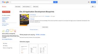 
                            8. Ext JS Application Development Blueprints