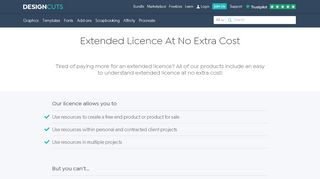 
                            5. Extended Licence - Design Cuts