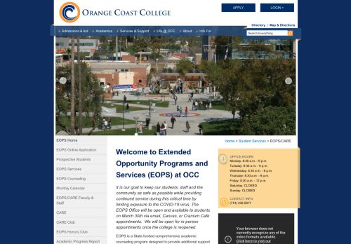 
                            8. Extended Opportunity Programs and Services (EOPS) - Orange Coast ...