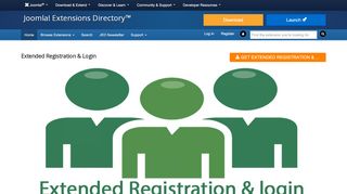 
                            4. Extended Registration & Login - Joomla! Extensions Directory