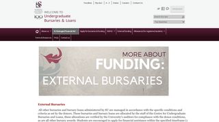 
                            11. External Bursaries - Stellenbosch University