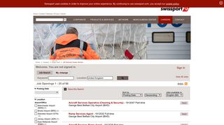 
                            4. External Career Section - Swissport International Ltd. - Careers - Jobs ...