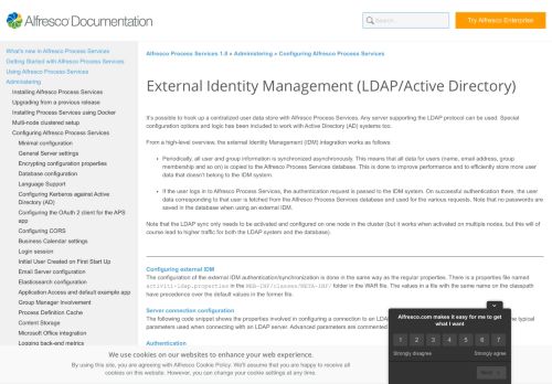 
                            11. External Identity Management (LDAP/Active Directory) | Alfresco ...