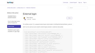 
                            7. External login – IceWarp Help Center