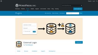 
                            1. External Login | WordPress.org