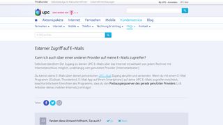 
                            8. Externer Zugriff auf E-Mails | UPC