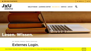 
                            3. Externes Login | JKU Linz