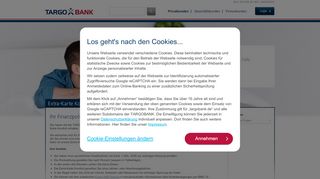 
                            1. Extra-Karte Komfort | TARGOBANK