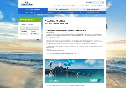 
                            11. Extra Loyalty Scheme | Stena Line