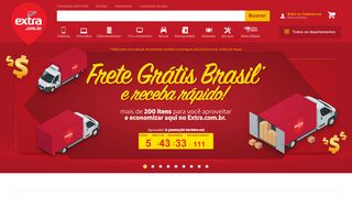 
                            10. Extra.com.br: o site da família e a maior loja de Informática do Brasil