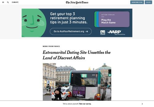 
                            4. Extramarital Dating Site Unsettles the Land of Discreet Affairs - The ...