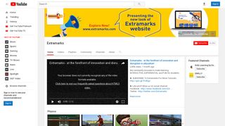 
                            3. Extramarks - YouTube